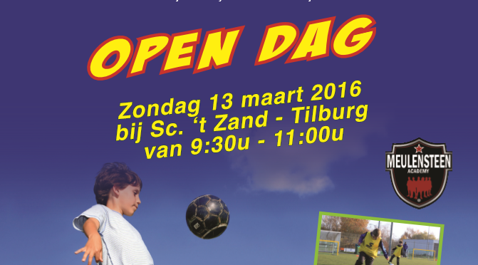 Open dag Voetbal Academie Brabant